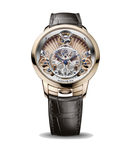 Arnold & Son Time Pyramid_5N guilloch+¬_front