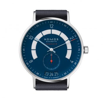 Autobahn neomatik 41 date midnight blue 2D front (ref. 1302)