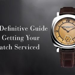 Getting Your Watch Serviced