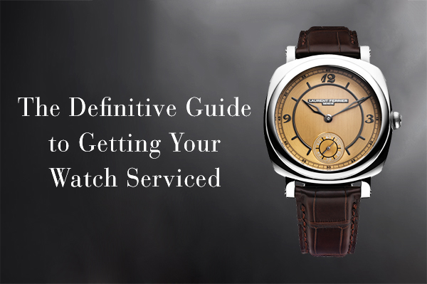 Getting Your Watch Serviced