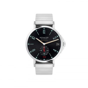 Tangente Sport neomatik 42 date marine black with strap (ref. 581)