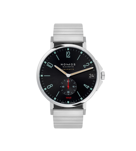 Tangente Sport neomatik 42 date marine black with strap (ref. 581)