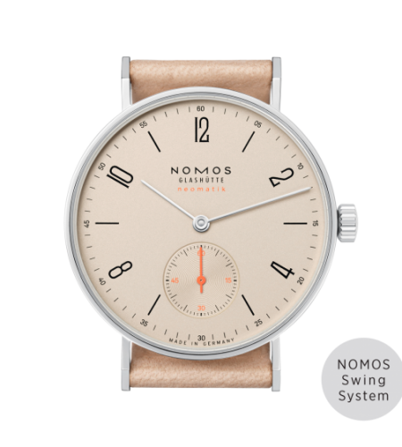 nomos_automatik_uhr_watch_tangente_neomatik_champagner_swing